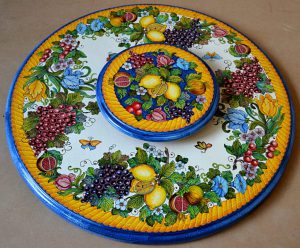 Tavoli rotondi in ceramica