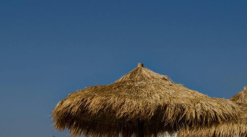 Ombrelloni in paglia